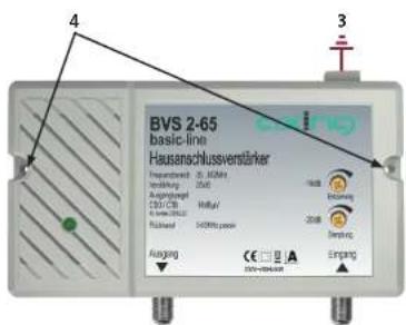 Axing BVS002011 - Potentialausgleich und Montage: - 1