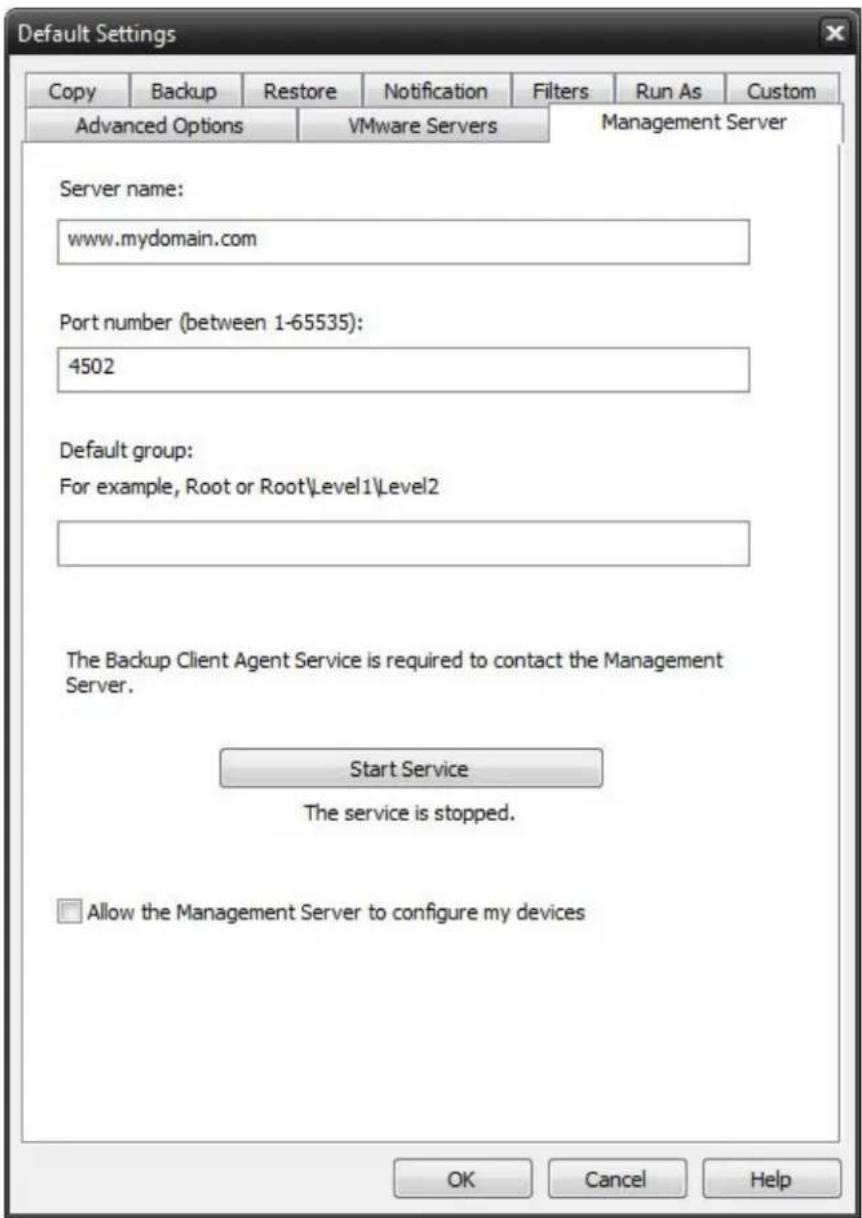 Novastor NovaBACKUP PC - "Automatically refresh when switching to restore after backups complete" - 1