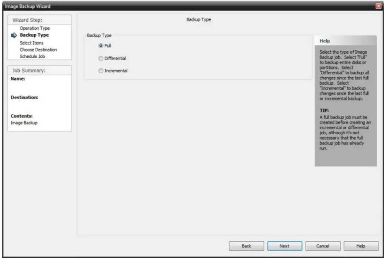 Novastor NovaBACKUP PC - Image Backup Schedule - Creating a Scheduled Image Backup - 1