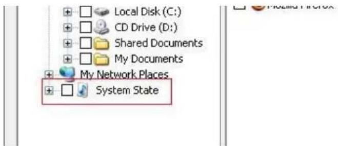 Novastor NovaBACKUP PC - Registry & System State Backup - 1