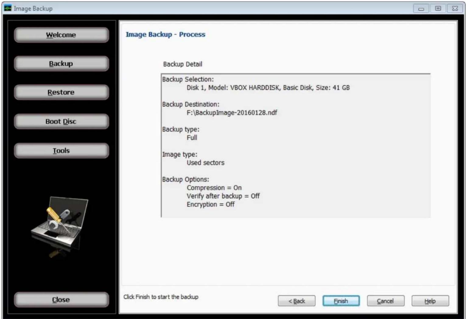 Novastor NovaBACKUP PC - Process - 1
