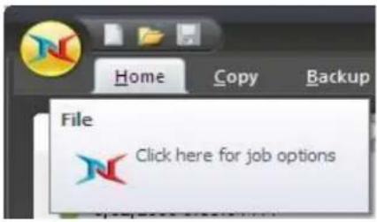 Novastor NovaBACKUP PC - Launch Button - 1