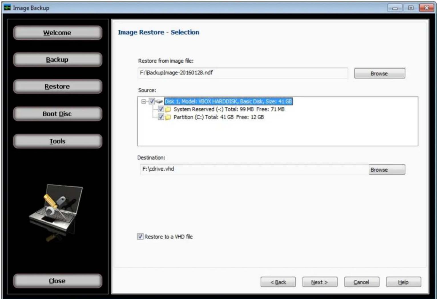 Novastor NovaBACKUP PC - Selection - 2