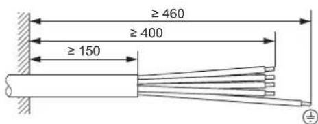 ≥ 460 ≥ 400 ≥ 150