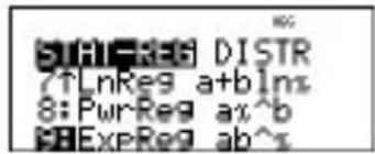 TEXAS INSTRUMENTS TI-30X Plus MultiView - Regression - Beispiel 2 - 3