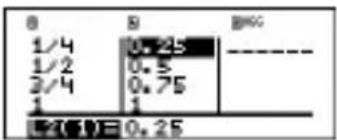 TEXAS INSTRUMENTS TI-30X Plus MultiView - Dateneditor und Listenformeln - 5