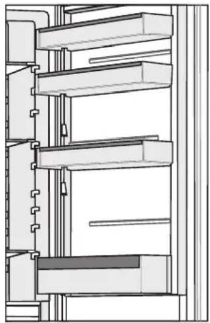 GORENJE RBI5183A1 - EINSTELLBARE TÜRABLAGEN - 2