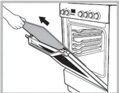 WHIRLPOOL ACMT 5533/WH - Aus- und Einbau der Ofentür: - 4