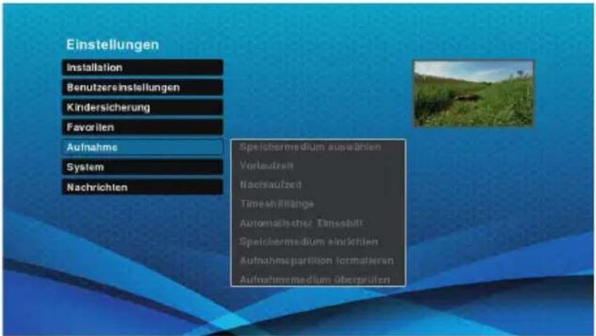 Schwaiger DTR700HD - Auswahl eines USB-Speichermedium - 1