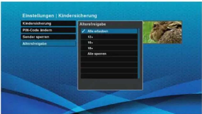 Schwaiger DTR700HD - Altersfreigabe - 2