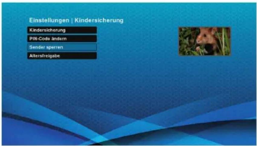 Schwaiger DTR700HD - Sender sperren - 1