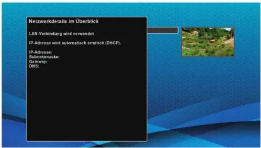 Schwaiger DTR700HD - Netzwerkinformation (Netzwerkdetails anzeigen) - 2