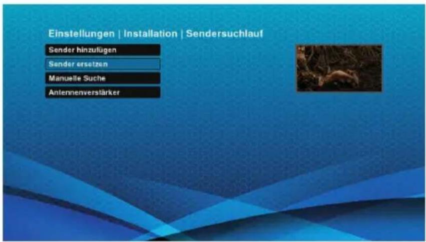 Schwaiger DTR700HD - Sender ersetzen - 1