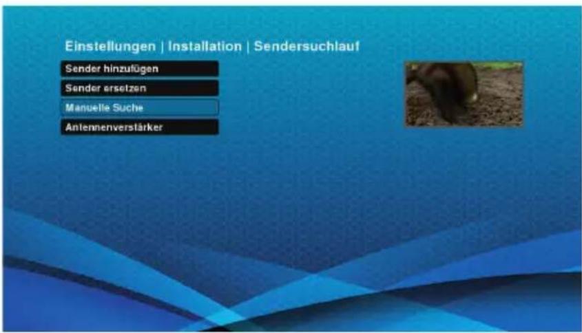 Schwaiger DTR700HD - Manuelle Suche - 1