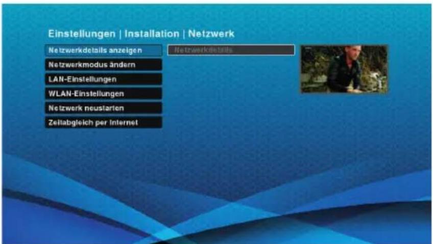 Schwaiger DTR700HD - Netzwerkinformation (Netzwerkdetails anzeigen) - 1