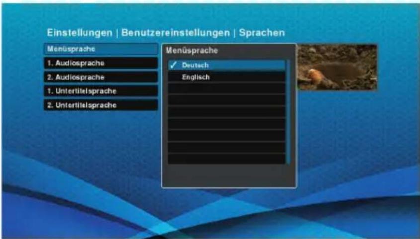 Schwaiger DTR700HD - Sprachen - 2