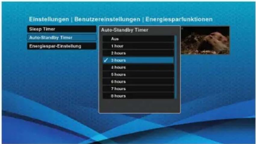 Schwaiger DTR700HD - Auto-Standby Timer - 2