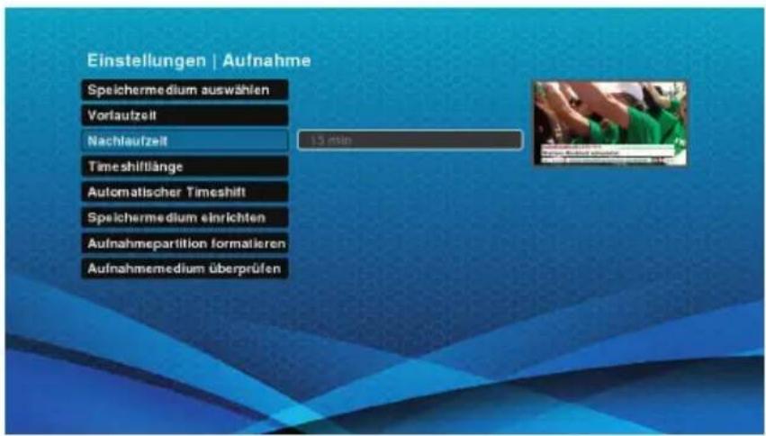 Schwaiger DTR700HD - Endverzögerung der Aufzeichnung - 1