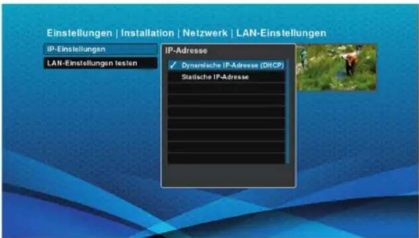 Schwaiger DTR700HD - LAN/IP-Einstellungen - 3