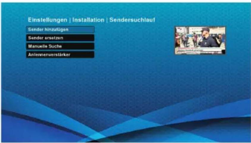 Schwaiger DTR700HD - Sender hinzufügen - 1