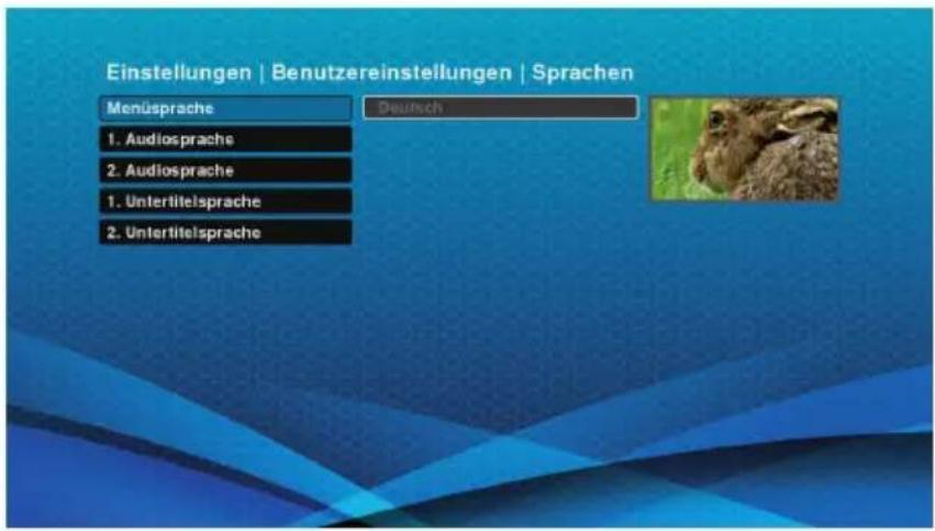Schwaiger DTR700HD - Sprachen - 1