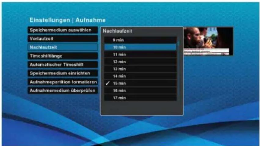 Schwaiger DTR700HD - Endverzögerung der Aufzeichnung - 2