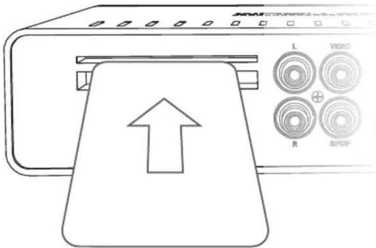 Opticum ODIN Plus - Einsetzen der Smartcard - 1