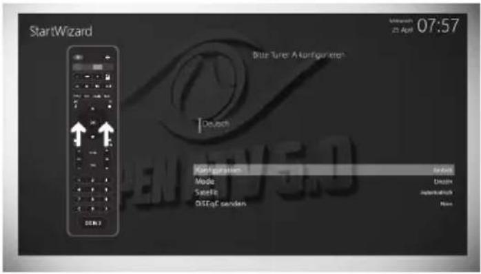 Opticum ODIN Plus - Schritt 6. Tuner einrichten - 2