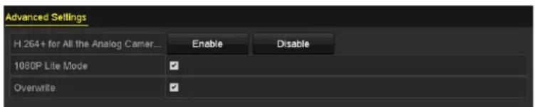 Hikvision DS-7204HUHI-K2 - Task2: Disabling the 1080P Lite Mode - 2