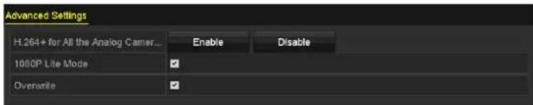 Hikvision DS-7204HUHI-K2 - Task 2: One-Key Disabling H.264+ for All Analog Cameras - 1