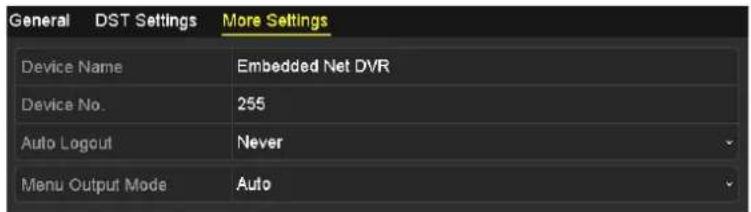 Hikvision DS-7204HUHI-K2 - Configuring More Settings - 3