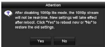 Hikvision DS-7204HUHI-K2 - Task2: Disabling the 1080P Lite Mode - 1