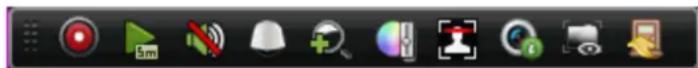 Hikvision DS-7204HUHI-K2 - Quick Setting Toolbar in Live View Mode - 1