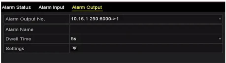 Hikvision DS-7204HUHI-K2 - Trigger Alarm Output - 1