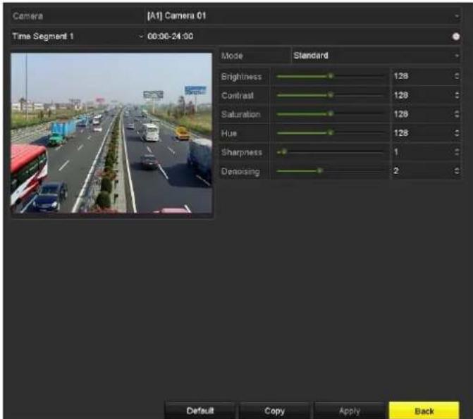 Hikvision DS-7204HUHI-K2 - Configuring Image Settings - 1