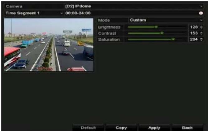 Hikvision DS-7308HUHI-K4 - Configuring Image Settings - 2