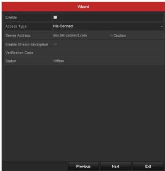 Hikvision DS-7308HUHI-K4 - Operang the Setup Wizard: - 6
