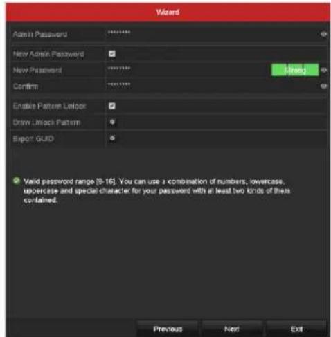 Hikvision DS-7308HUHI-K4 - Operang the Setup Wizard: - 2