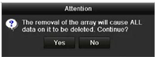 Hikvision DS-7308HUHI-K4 - Deleting Array - 3