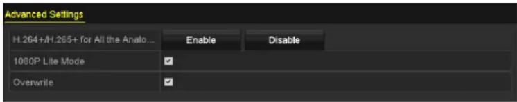 Hikvision DS-7308HUHI-K4 - Task 1: One-Key Enabling H.264+/H.265+ for All Analog Cameras - 2