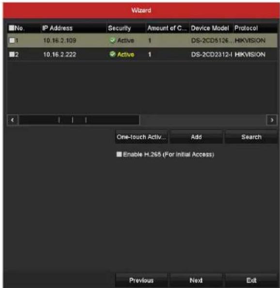 Hikvision DS-7308HUHI-K4 - Operang the Setup Wizard: - 10