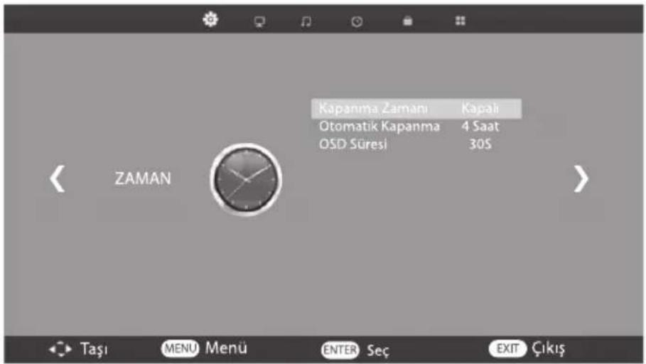 Sunny SN185LEDCV59L-UM - ZAMAN MENÜSÜ - 1