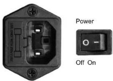 Nubert NuLine AW-600 - ■ Power: Netzbuchse und Powerschalter - 1