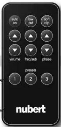 Nubert NuPro AW-350 - ■ Fernbedienung - 1
