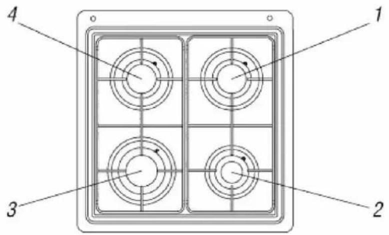 CALIFORNIA UST66101BCA - UTILISATION DES BRULEURS GAZ - 1