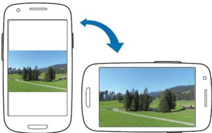 T-Mobile Samsung Galaxy S3 mini - Bildschirm drehen - 1