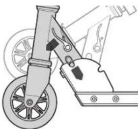 RAZOR A2 - □ Unfolding the Scooter for First Time Use - 2
