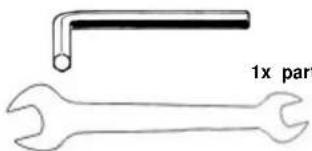 Alisun SunVision 466 XXL - FASTENING PARTS - 28