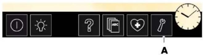 Klafs TouchControl - Serviceeinstellungen - 1