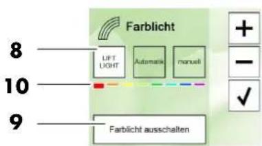Klafs TouchControl - LIFTLIGHT - 1